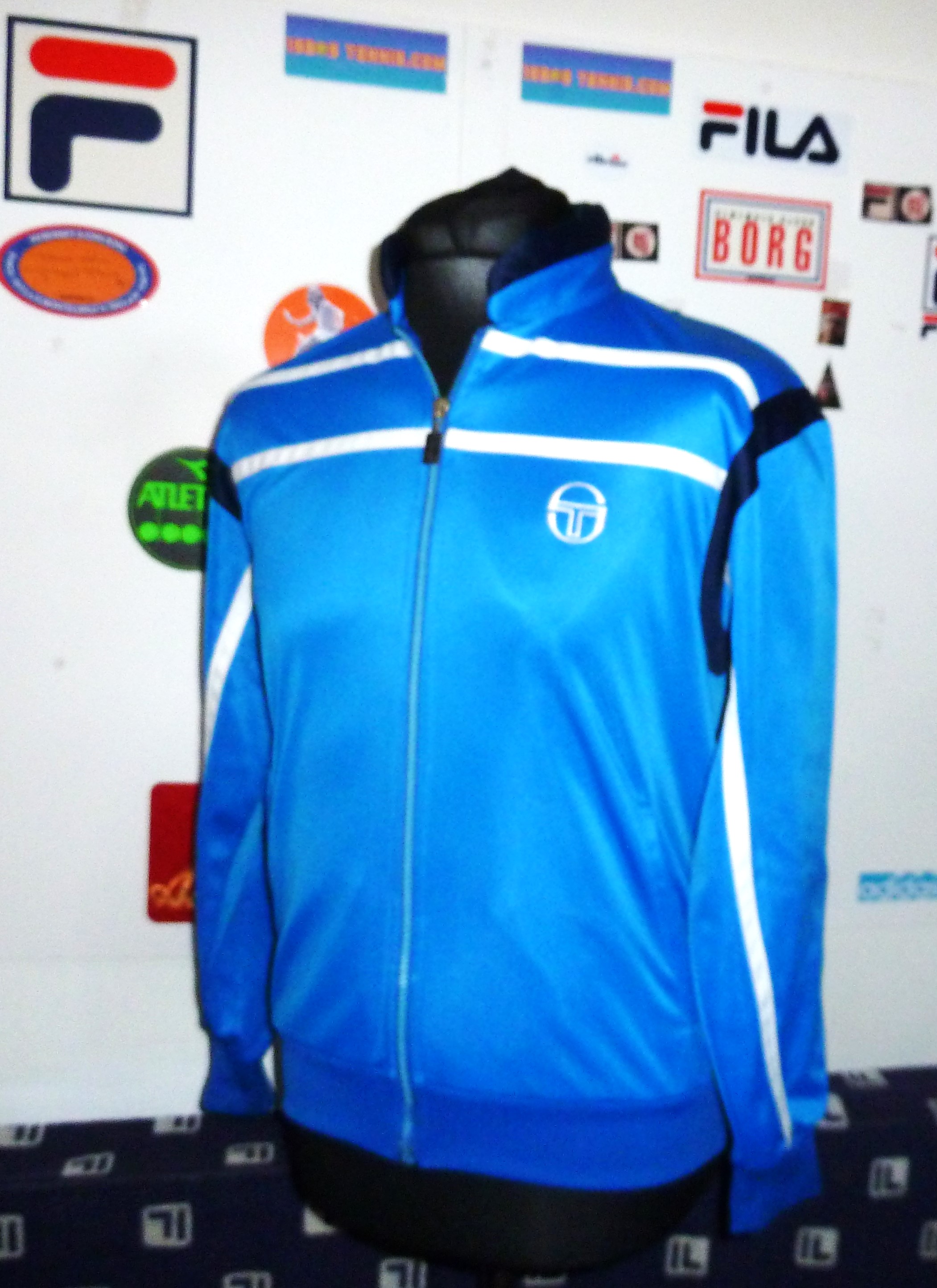 SERGIO TACCHINI テニスジャージ ベスト　80年代　美品 OG 1980s SERGIO TACCHINI BOSCONERO TRACKSUIT TOP US34 S – The